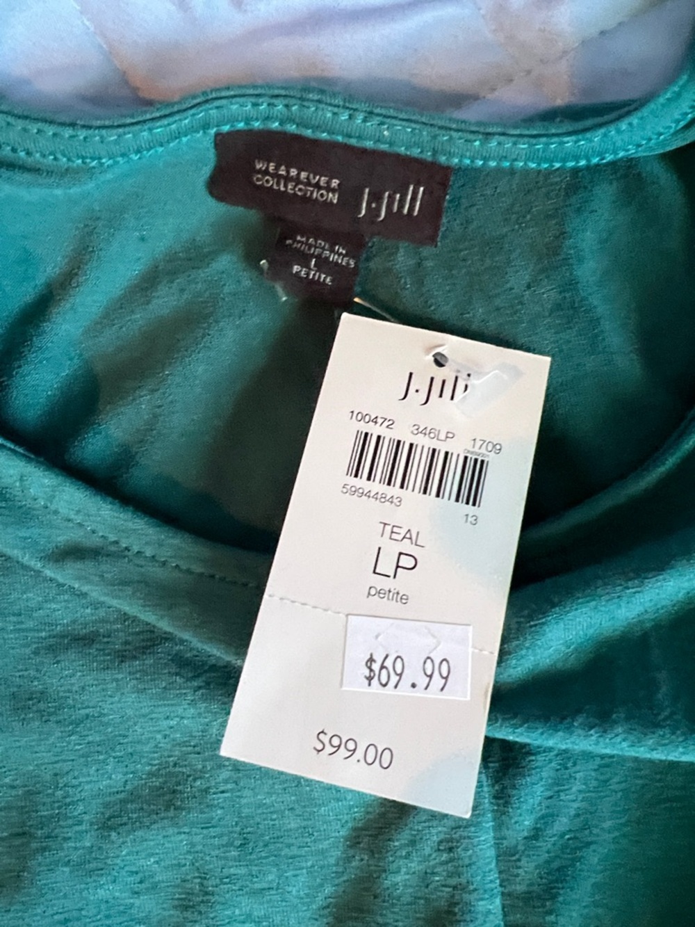 NWT J Jill wearever Collection Dress - Picture 2 of 3